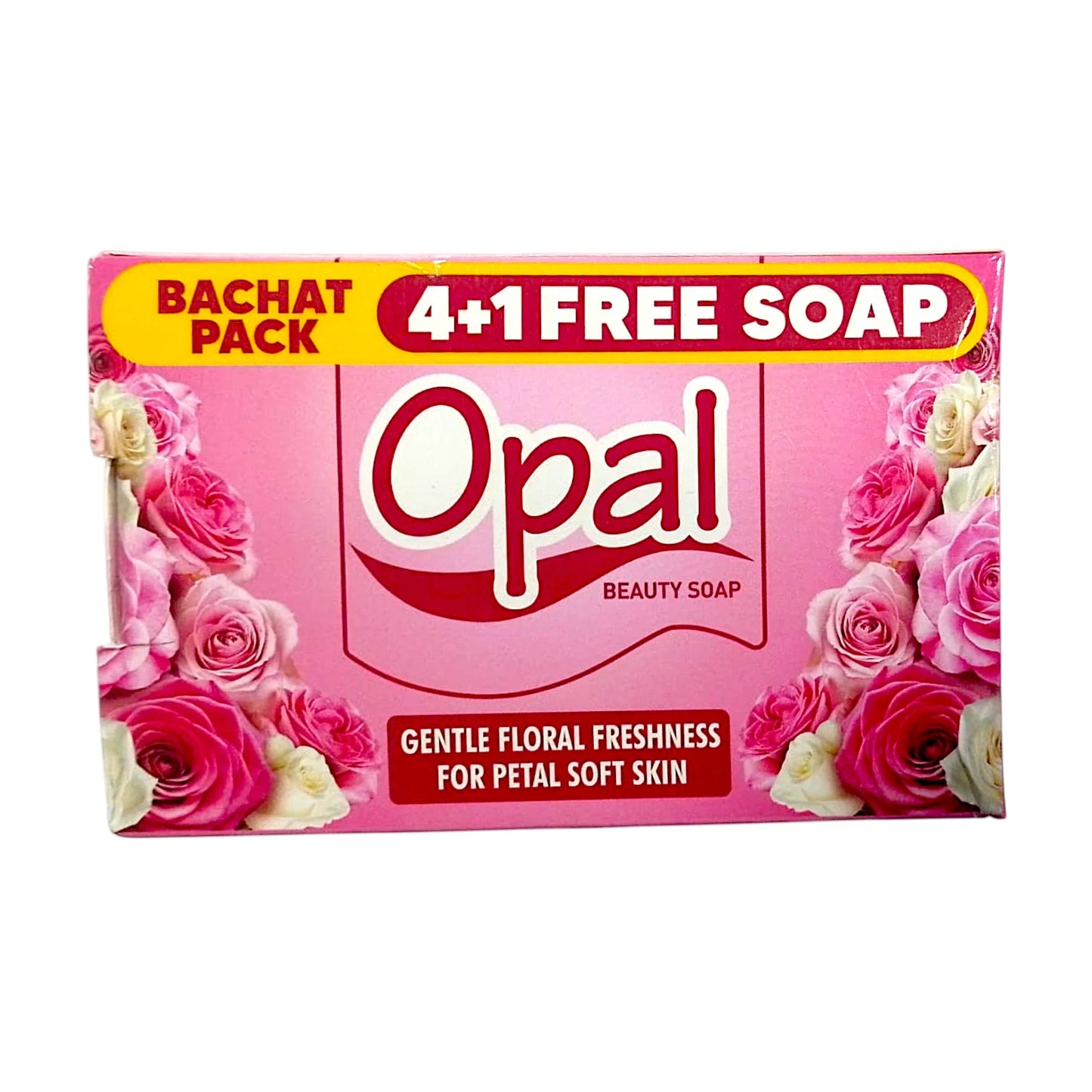 opal soap gentle floral 4+1 pack 300g