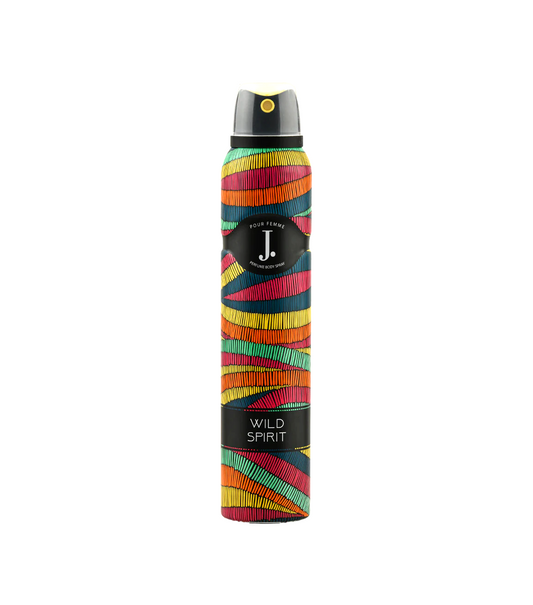 j. body spray wild spirit for women 200ml